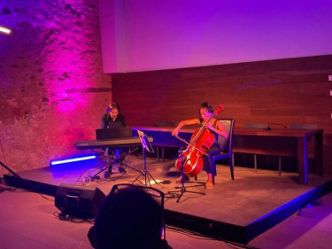 Duet Romina Sevilla i Gerard Moreno, violoncel i piano.