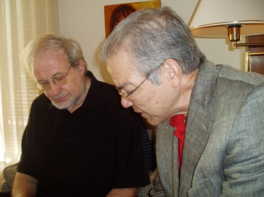 Cecilio Tieles y Carles Guinovart