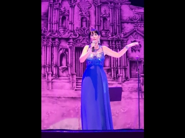 Festival de Habaneras de La Habana. Indira Ferrer-Morató, Gala Clausura 9 noviembre 2019, Teatro América, La Habana, Cuba "Mariners de Riera": Jordi Casas, Joan Castelló, Jordi González y Xavier Delgado, Gala Clausura 9 noviembre 2019, Teatro América, La Habana, Cuba Emilia Morales, Gala Clausura 9 noviembre 2019, Teatro América, La Habana, Cuba.