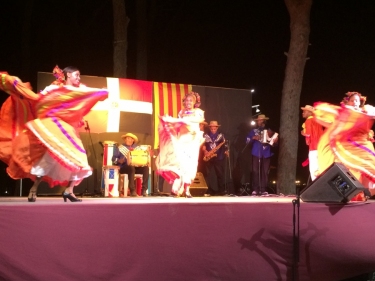 Palo Misterio. Ballet folklòric dominicà. La Pineda, Pinar del Perruquet, passeig marítim. Jornades d'homenatge a la cultura dominicana.
