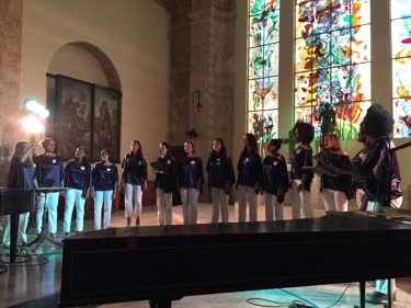 Coro Luna. Directora: Maribel Nodarse. Iglesia de Paula, La Habana, Cuba 13 de diciembre 2018.